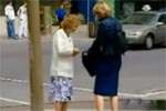 Babcia z w�ami