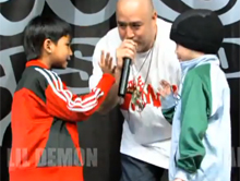 Walka breakdance 7-letnich dzieci