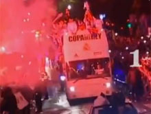 Sergio Ramos upuścił puchar Copa Del Rey