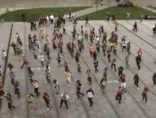 Taneczny flash Mob w Krakowie