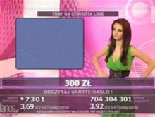 K��tnia prowadz�cej z re�yserk� w tele-grze