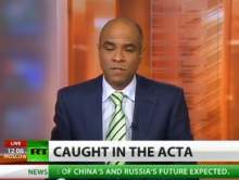A.C.T.A. protesty w Polsce okiem Russia Today