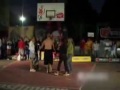Wpadka podczas pr�by przeskoczenia 4 os�b