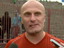 Szczera wypowied� pi�karza